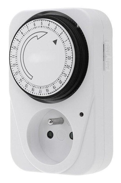 AQUALINE - Časový spínač, 24 hod., 1 režim CS024