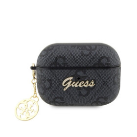 Guess 4G Script Charms PC/PU Pouzdro pro Airpods Pro 2 GUAP2G4GSMK