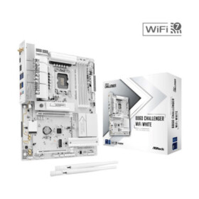 ASRock MB Sc LGA1851 B860 Challenger WiFi WHITE, Intel B860, 4xDDR5, 1xHDMI, WiFi, ATX EDF_1883131