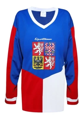 SPORTTEAM Hokejový dres ČR 4 XL (4891223098167)