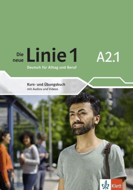 Die neue Linie 1 - A2.1 - Kursbuch/Übungsbuch + MP3/Video allango.net - Ulrike Moritz