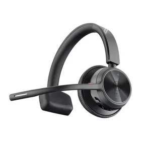 Poly Voyager 4310 černá / Bezdrátová náhlavní souprava - mono / mikrofon / nabíjecí stojánek (77Y92AA)