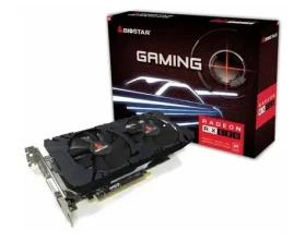 Biostar Radeon RX 580 8GB VA5815RQ82 / Grafická karta / 1284 MHz / 8GB GDDR5 / 256-bit / TV tuner / HDMI + 2x DP (VA5815RQ82)