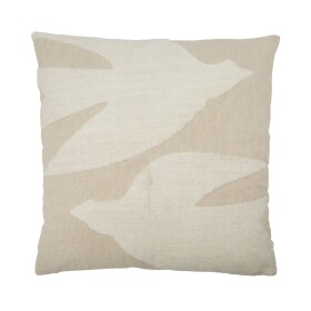 House Doctor Povlak na polštář Fly Off-White 50 × 50 cm, krémová barva, textil