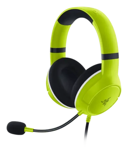 Razer Kaira X for Xbox limetková / Herní sluchátka s mikrofonem / pro Xbox / 3.5mm Jack / 1.3 m