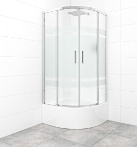 Sprchový kout čtvrtkruh 90x90 cm SAT TEX SIKOTEXS90CRS170 SIKOTEXS90CRS170