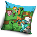 Dětský povlak na polštářek Minecraft Farmáři v Akci