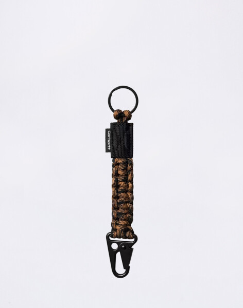 Carhartt WIP Rope Keychain Hamilton Brown/Black
