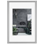 Walther+ design walther+ design CR040B vyměnitelný fotorámeček Formát papíru: 30 x 40 cm černá, stříbrná