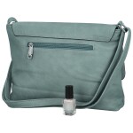 Stylová dámská koženková crossbody kabelka Annalotte, modrá