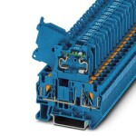 Phoenix Contact 3211905 jisticí řadová svorka pružinové připojení modrá 50 ks