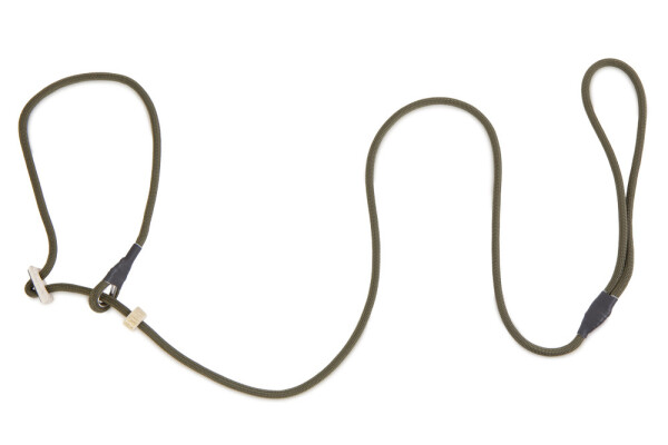 Firedog vodítko moxon 6 mm x 130 cm s dorazem, khaki