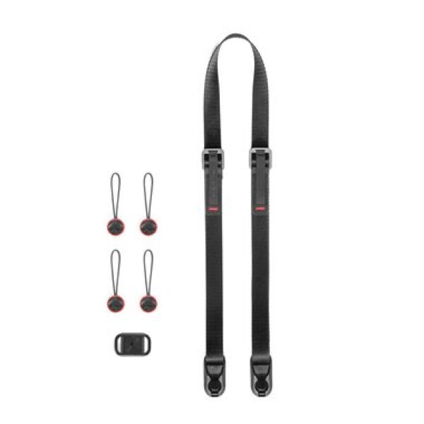 Peak Design Leash - krční popruh - Black (černá) (L-BL-3)