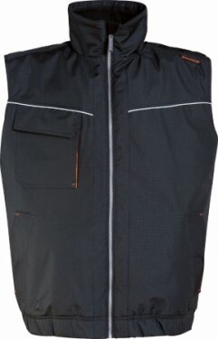 DELTA PLUS Pracovní vesta LERY Barva: Černá, Velikost: S (LERYNOPT)