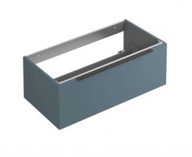KLUDI - Icos Umyvadlová skříňka, 100x50x35 cm, 1 zásuvka, matná petrolejová 50S100O3