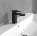 VILLEROY & BOCH - Architectura Square Umyvadlová baterie AquaSmart, matná černá TVW125004000K5