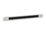 Equip 125297 šedá / Patch panel 19” / Cat3 UTP / 50 portů RJ-45 / 1U / ISDN (125297)