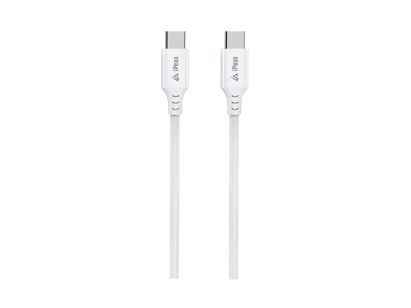 Kabel iPEAX 90010114 USB-C/USB-C 1,5m White
