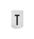 DESIGN LETTERS Sklenička s písmenem Letters 350 ml W, čirá barva, sklo