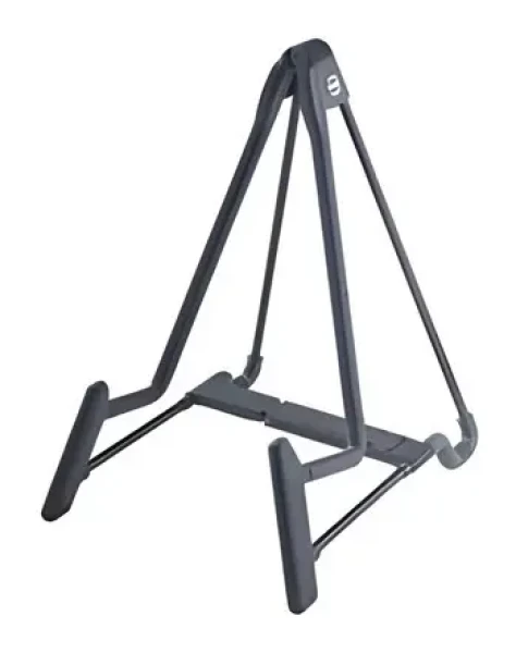 Stojan na elektrickou kytaru Heli 2 / Stojan na kytaru / skládací / kovová konstrukce / 4 polohy / výška 35 cm (17581)