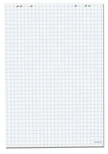 Herlitz Flipchartový blok / kostičkovaný / 5ks (10834141)
