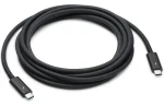 Apple Thunderbolt 4 (USB-C) Pro Cable černá / Kabel / Thunderbolt 4 / 40 Gb/s / 100 W / 3 m (MW5H3ZM/A)