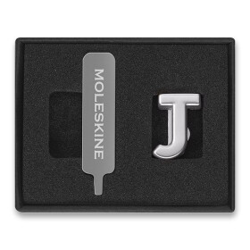 Ozdoba na zápisník Moleskine, písmena abecedy - písmeno J