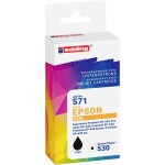 KMP Ink náhradní Epson T0711, T0712, T0713, T0714 kompatibilní kombinované balení černá, azurová, purppurová, žlutá E107