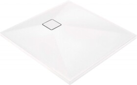 DEANTE - Correo Granitová sprchová vanička, čtverec, 90x90 cm bílá KQR_A41B