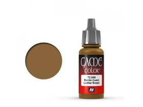 Vallejo Game Color 72040 Leather Brown 18 ml