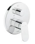 DURAVIT - Wave Baterie pod omítku, pro 2 spotřebiče, chrom WA5210012010
