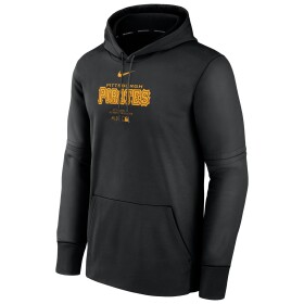 Nike Pánská mikina Pittsburgh Pirates MLB 2024 Authentic Practice Therma Hoodie Velikost: M