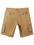 Quiksilver CRUCIAL BATTLE KHAKI pánské plátěné kraťasy