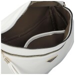 Stylová dámská koženková ledvinka Fima, bílá