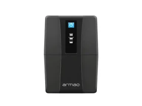Armac Home Lite HL850F/LEDV2 černá / Záložní zdroj UPS / Line-Interactive / 850 VA / 480 W / 2x Schuko / AVR (HL/850F/LED/V2)