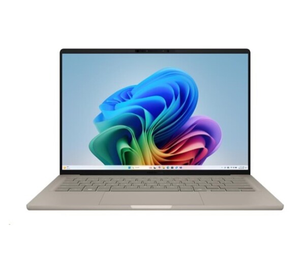ASUS NTB Zenbook A14 (UX3407RA-OLED024X), X1E-78-100, 14" 1920 x 1200, 32GB, 1TB SSD, Adreno, W11 Pro, Beige EDF_892985