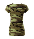 Camo Pure tričko dámské camouflage green 2XL