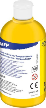 Temperové barvy 500ml žlutá