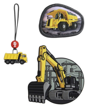 Doplňková sada obrázků MAGIC MAGS, Bagger Rocco, pro aktovky a batohy