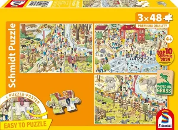 SCHMIDT Puzzle Zábava v Zoo