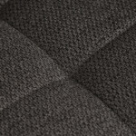 Jídelní židle, šedá, látka, HC-V3068 GREY2