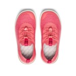 Dívčí tenisky barefoot kompromis KEEN KNX KNIT LACE YOUTH dubarry/star white - 36