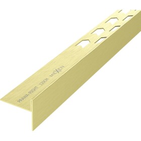 MEXEN - Line-B spádová lišta podlahová 120 cm pravá, zlato kartáčovaná 185501120R