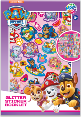 Třpytivé samolepky Tlapková patrola A5 8 archů - Craft Creative
