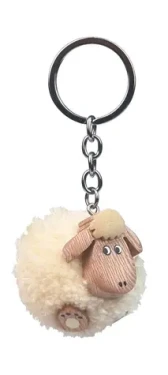 2Kids Toys Dřevěná klíčenka pompon Ovce