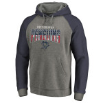 Fanatics Pánská Mikina Pittsburgh Penguins Freedom Tri-Blend Raglan Pullover Hoodie Velikost: