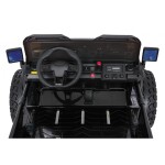 Mamido Elektrické autíčko Extreme Sport 4x4 s proměnlivou velikostí černé