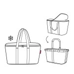 Chladící taška Reisenthel Coolerbag Twist silver