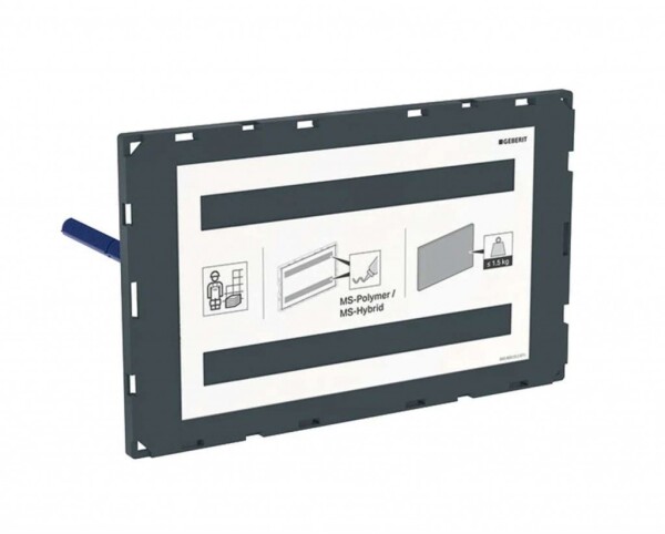 GEBERIT - Příslušenství Krycí deska pro splachovací nádržky pod omítku Sigma, zalícovaná 115.696.00.1