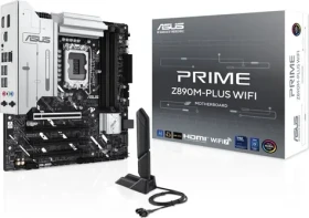 Asus PRIME Z890M-PLUS WIFI / Základní deska / Intel Z890 / LGA1851 / DDR5 / Wi-Fi 7 / 2.5GLAN / mATX